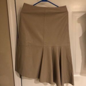 Zara leather skirt